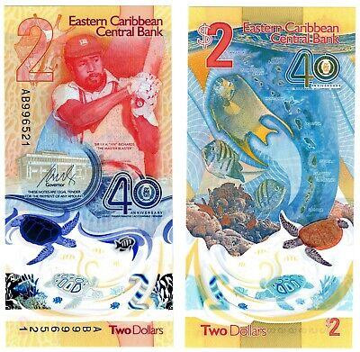 Восточные Карибы / East Caribbean 2 dollars (2023) Pick 61 UNC Commemorative Полтава - фото 1