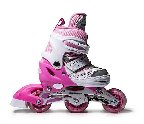Дитячі ролики для найменших "Happy Sport". PINK. Розмір 27-30 Одеса