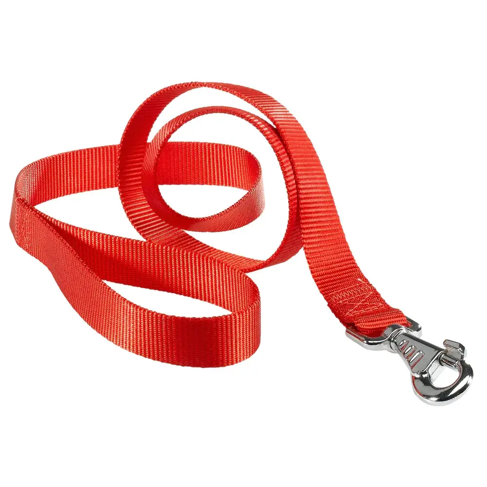 Поводок из нейлона для собак Ferplast Club G (Ферпласт Клуб Джи) G15/120 - 15 mm x L 120 cm, Красный Запорожье - изображение 1