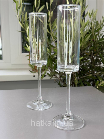 Набір келихів 6 шт. для  шампанського "Делайт" 150 мл 102-1703 Київ