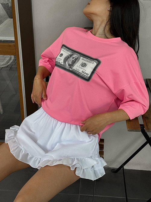 Женская летняя мини юбка-шорты «KAPRI» из креп шифона Одесса - изображение 3