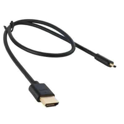 Кабель мультимедийный HDMI M to HDMI mini M 0.5m Extradigital (KBD1678) Винница
