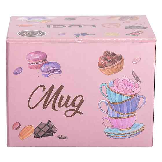 Чашка фарфоровая 350 (мл) для кофе и чая Love Белая RX-N240126WL Киев