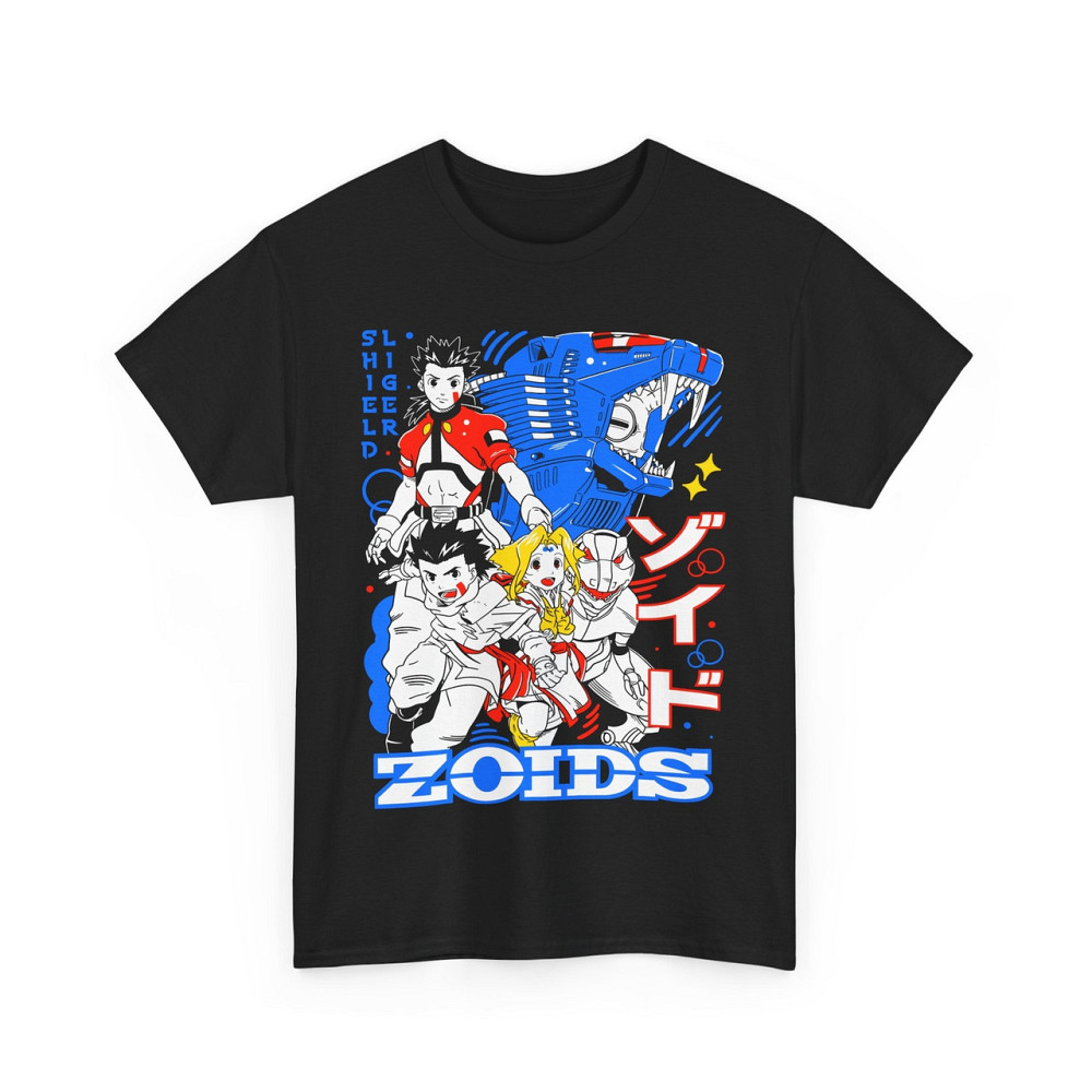 Футболка для мальчика аниме Зоид Гено Сериес Псйкхогено оверсайз (рост от 165 до 180 ) Черний AnimeJ0029m Днепр - изображение 5