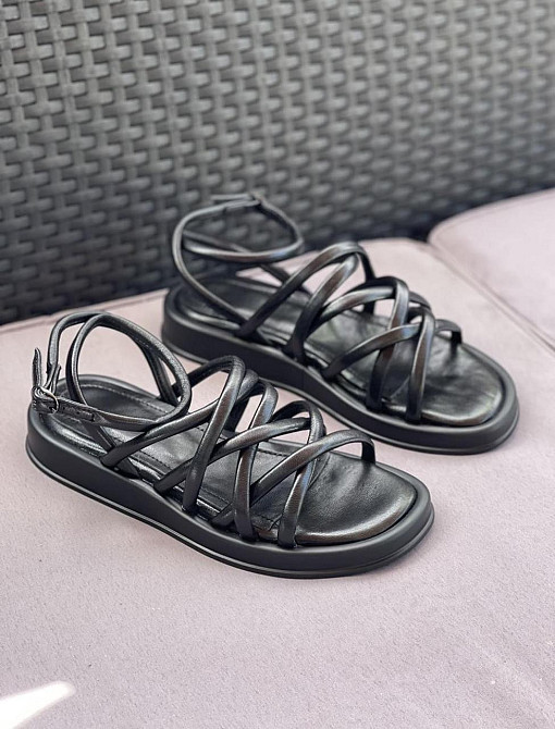 Olli Босоніжки жіночі OLLI 95-0110 чорні (літо, шкіра натуральна) (4695) 38р.39р. Коломыя - изображение 3