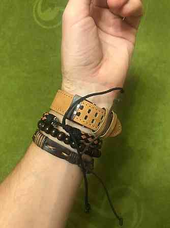 Часы мужские LIANDU Brown + браслеты Киев