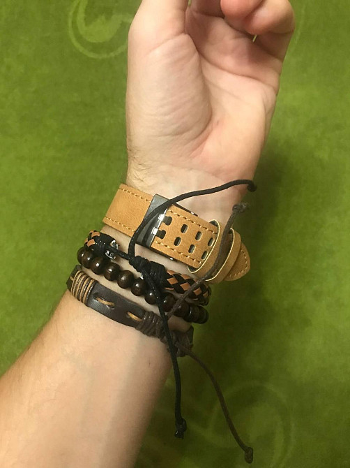 Часы мужские LIANDU Brown + браслеты Киев - изображение 6