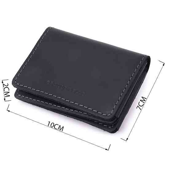 Превосходная обложка на автодокументы в винтажной коже GRANDE PELLE 22872 Черный Киев