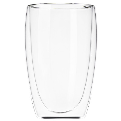 Набір склянок Ardesto з подвійними стінками BGR 400 мл 2 шт прозорий (AR2640BGR) Вінниця - фото 1