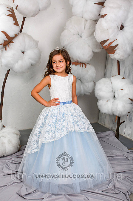 Довге ошатне дитяче плаття Аніта на 4-5, 6-7років Кривий Ріг - фото 3