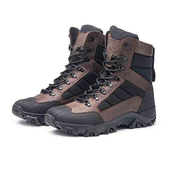 Тактичні берці зимові коричневі теплі водонепроникні взуття для ЗСУ поліції ДСНС охорони та полювання 45 (30) Харків