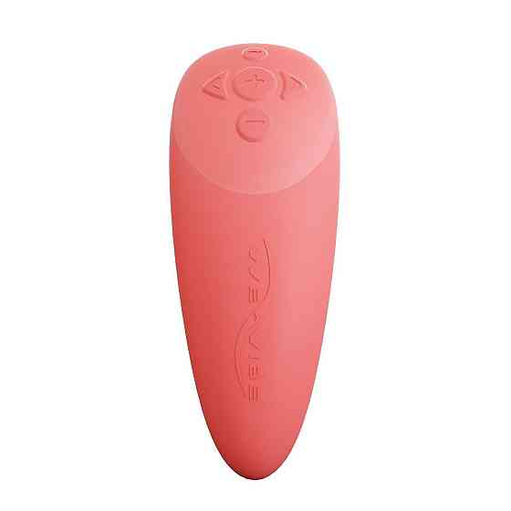 Смарт-вибратор для пар We-Vibe Chorus Crave Coral, сенсорное управление вибрациями сжатием пульта Sex Aura Киев
