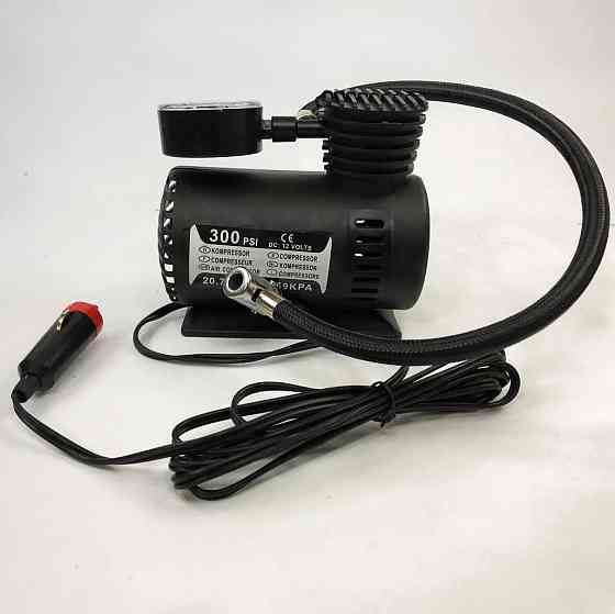 Портативный аккумуляторный pump, Компрессор для колес машины, Портативный автомобильный насос ZS-57 Львов