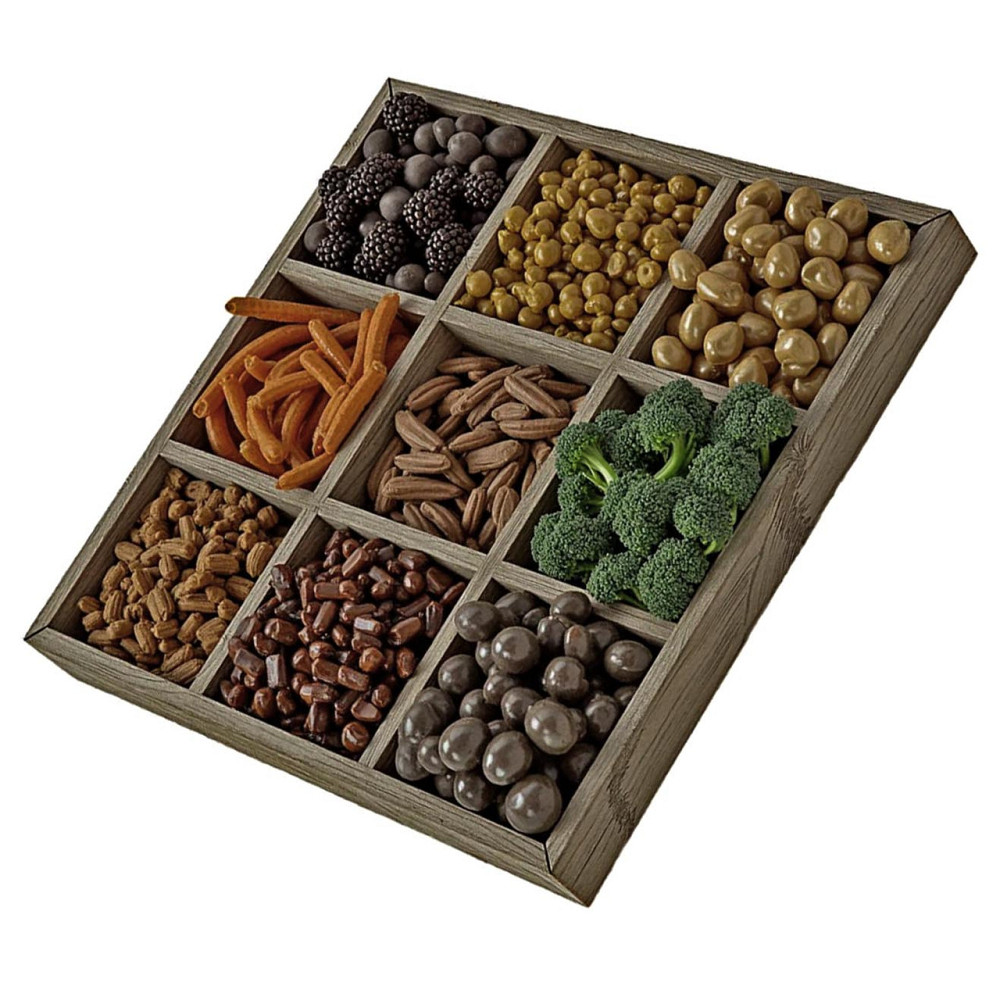 Менажница деревянная 