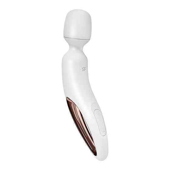 Вибромассажер Satisfyer Wand-erland (White/Rosegold) Sex Aura Киев