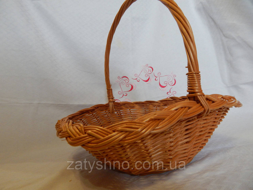 Плетеная корзина на подарки Киев - изображение 3