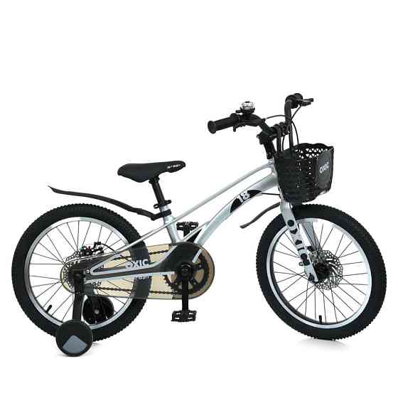 Велосипед дитячий OXIC MB 18OXIC GREY, колеса 18 дюймів Вінниця