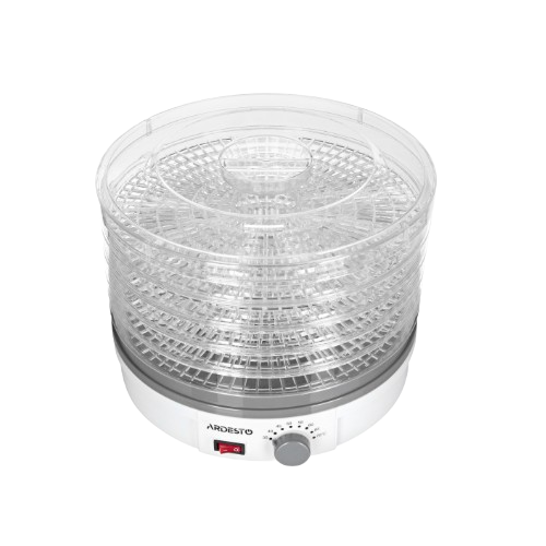 Сушарка для овочів і фруктів 245W (5 піддонів*h3см) d32см FDB-5320 Ardesto Житомир