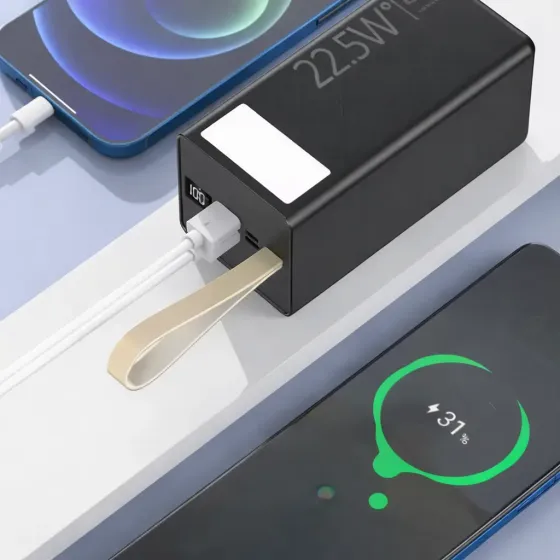 PowerBank UNITECH 22.5W /Портативное зарядное устройство 50000 mAh / внешнее зарядное устройство повербанк Коломыя