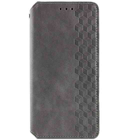 Чохол-книжка для смартфона Rubic Leather for Xiaomi Redmi Note 13 Pro 5G/POCO X6 5G Grey Київ