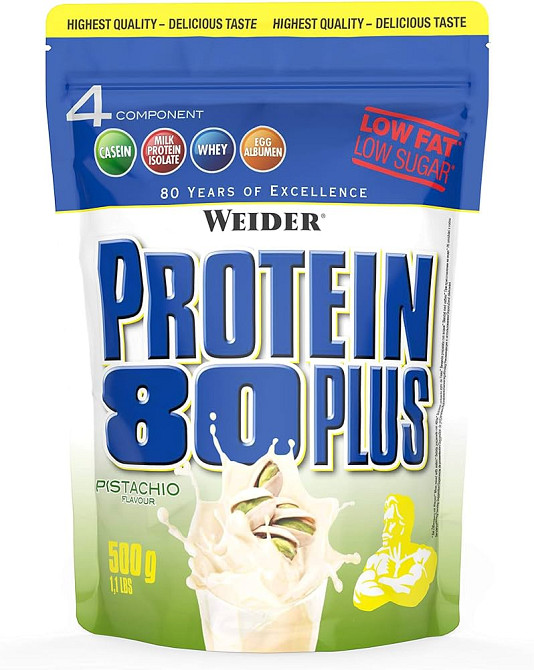 Protein 80 Plus (фісташка) 500 g Луцк - изображение 1