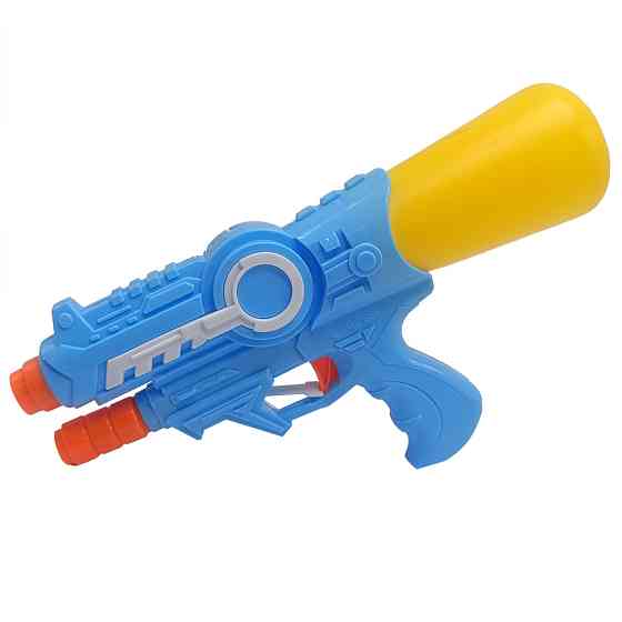 Водяной автомат M 5836 помпа, размер средний 28 см Сине-Желтый Винница