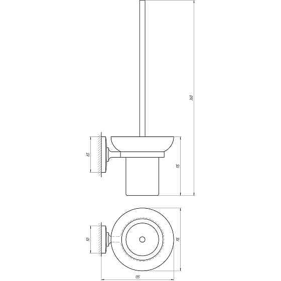 Йорж настінний Globus Lux RM1901 Київ