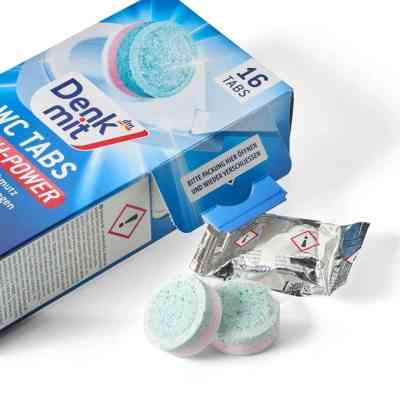 Засіб для чищення унітазу DenkMit Таблетки 16 шт. (4066447791594) Вінниця