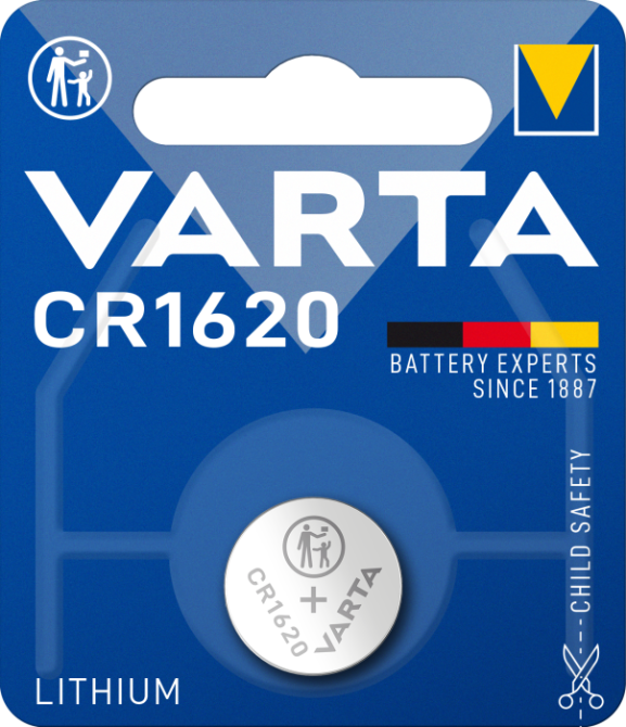 Батарейка VARTA CR 1620 3V BLI 1 шт. Рівне - фото 1