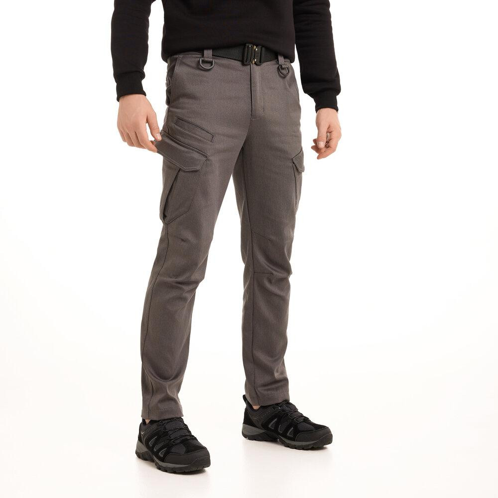 Зимові тактичні брюки темно-сірі Pobedov trousers Tactical ЗИМА Київ - фото 1
