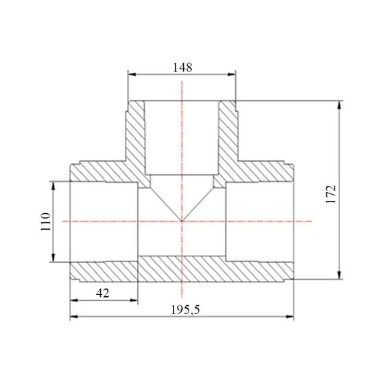 Тройник PPR Blue Ocean 110 Київ