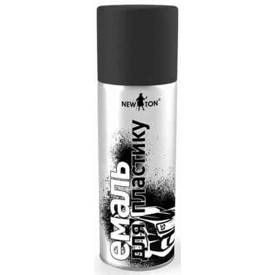 Аерозольна фарба для автомобіля New Ton для пластика структ.чорна.400мл (696) Вінниця
