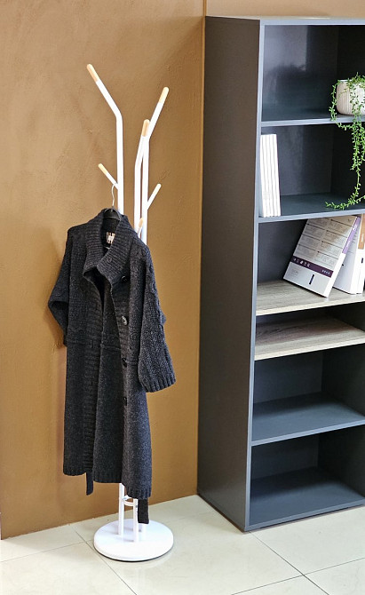 Вішак SANDER білий/бук Київ - фото 4