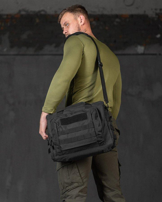 Сумка административная тактическая  СКГ black ВТ0530 Одесса - изображение 1
