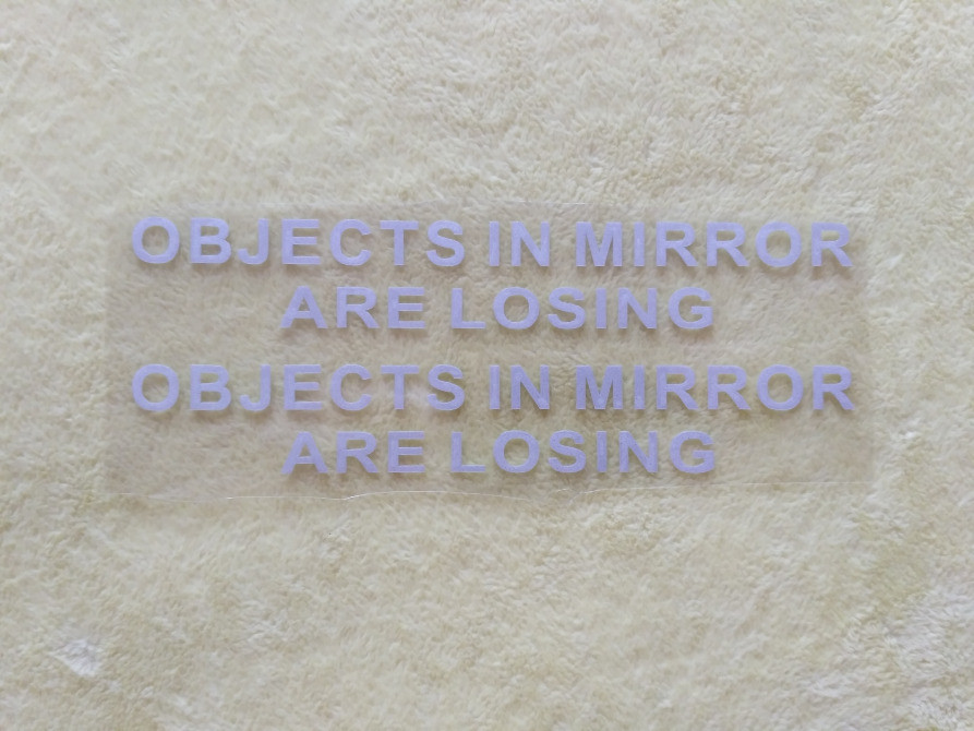 Наклейки на боковые зеркала заднего вида Белая све Киев - изображение 2