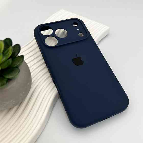 Чохол для смартфона Silicone Full Case AA Camera Protect for Apple iPhone 17 Pro Max 7,Dark Blue Київ