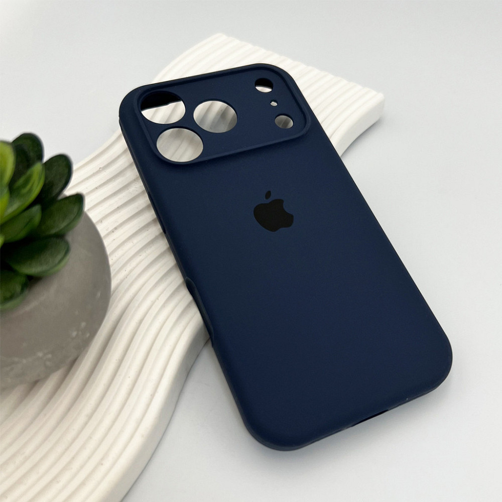 Чохол для смартфона Silicone Full Case AA Camera Protect for Apple iPhone 17 Pro Max 7,Dark Blue Київ - фото 4