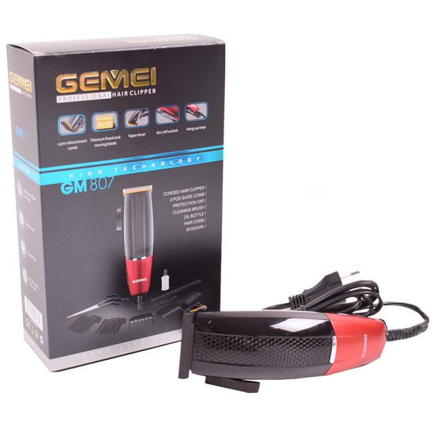 Бритва для бороды Gemei GM-807, Профессиональная электробритва, Машинка для стрижки RV-263 для дома Киев - изображение 3