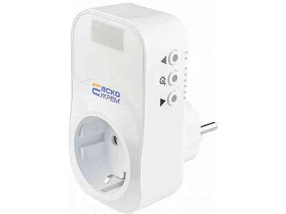 Реле контролю напруги розеткове URate S-16 AC 230V 16A ТМ АСКО Київ