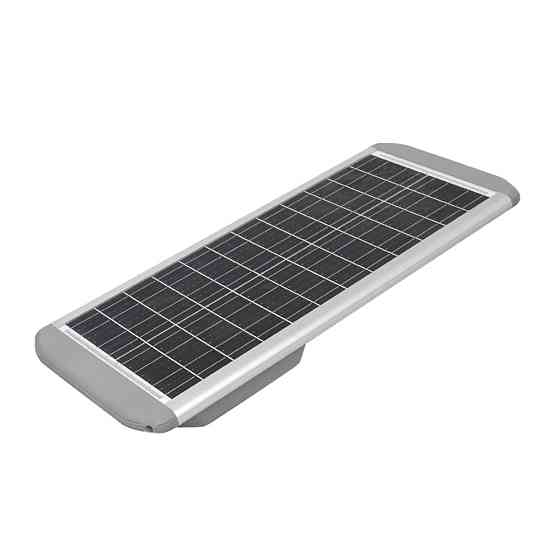 SOLAR LED-ліхтар Anern AN-SLV-40W, 18V 65W, 162LED, 320WH LiFePO4, 210lm/w, 120°, заряд 8 ч, разряд 4 часа, IP66. Aluminium + Київ