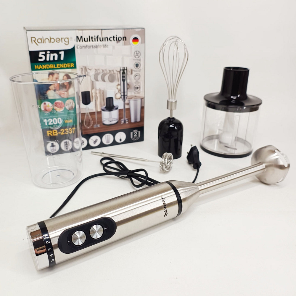 Блендери кухонні, Блендер з гострими сталевими лезами, Блендер для смузі та соусів DF-50 Львів - фото 5