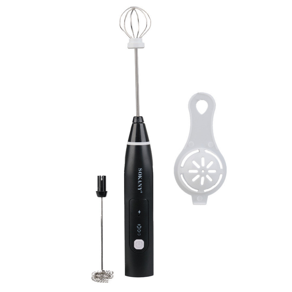 Капучинатор Sokany SK-1772 аккумуляторный черный Киев - изображение 3