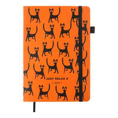 Книга записна Buromax RELAX А5 96 аркушів лінія, помаранчевий (BM.295201-11) Вінниця