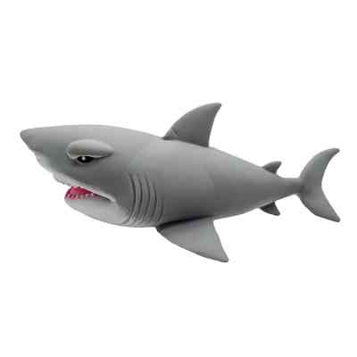 Антистресс #sbabam Стретч-игрушка в виде животного - Гигантская акула (белая) (66/CN21-1) Винница