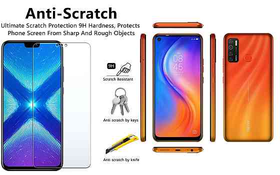 Защитное стекло NeoGlass для TECNO Spark 5 Pro (KD7) – ультрапрозрачное и устойчивое Киев