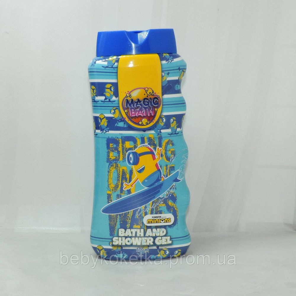 Дитячий гель для душа і піна для ванни The Smurfs Magic Bath 500мл. Львів - фото 1