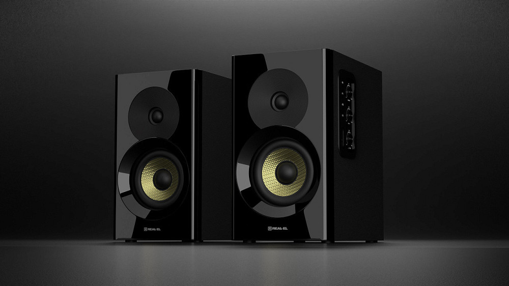 Акустична система REAL-EL S-470 Black ( Чорний ) Харьков - изображение 7