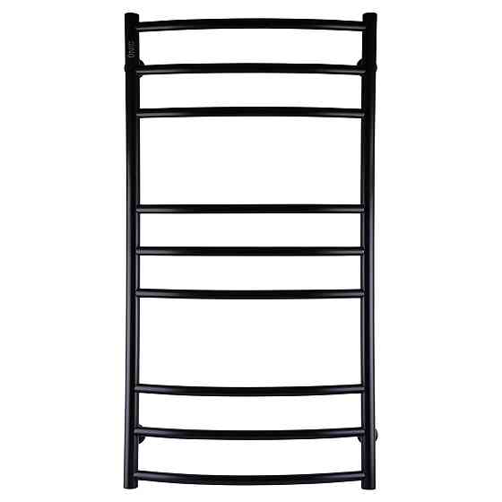 Рушникосушарка UNIO LDE W 1000-500-9 BLK Драбинка Дуга Еліт вода чорна Киев