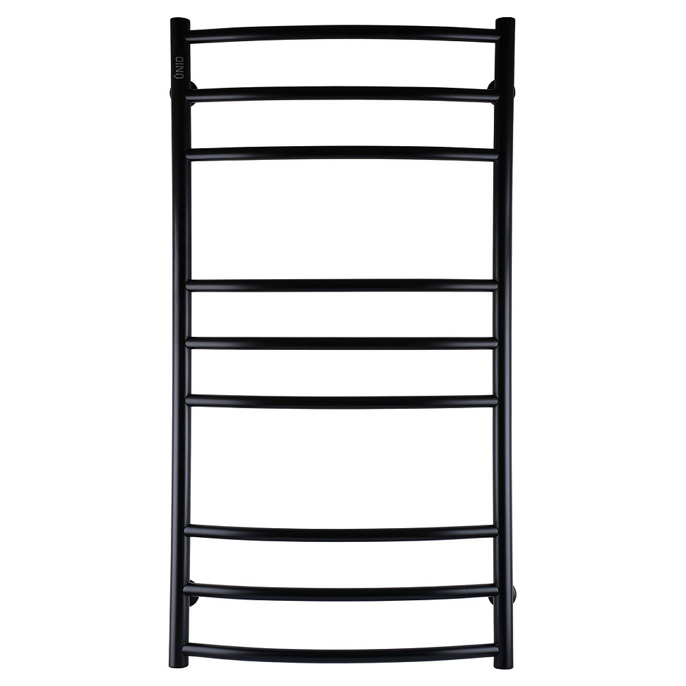 Рушникосушарка UNIO LDE W 1000-500-9 BLK Драбинка Дуга Еліт вода чорна Киев - изображение 1