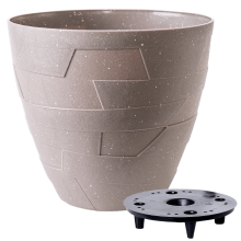 Цветочный горшок с подставкой 